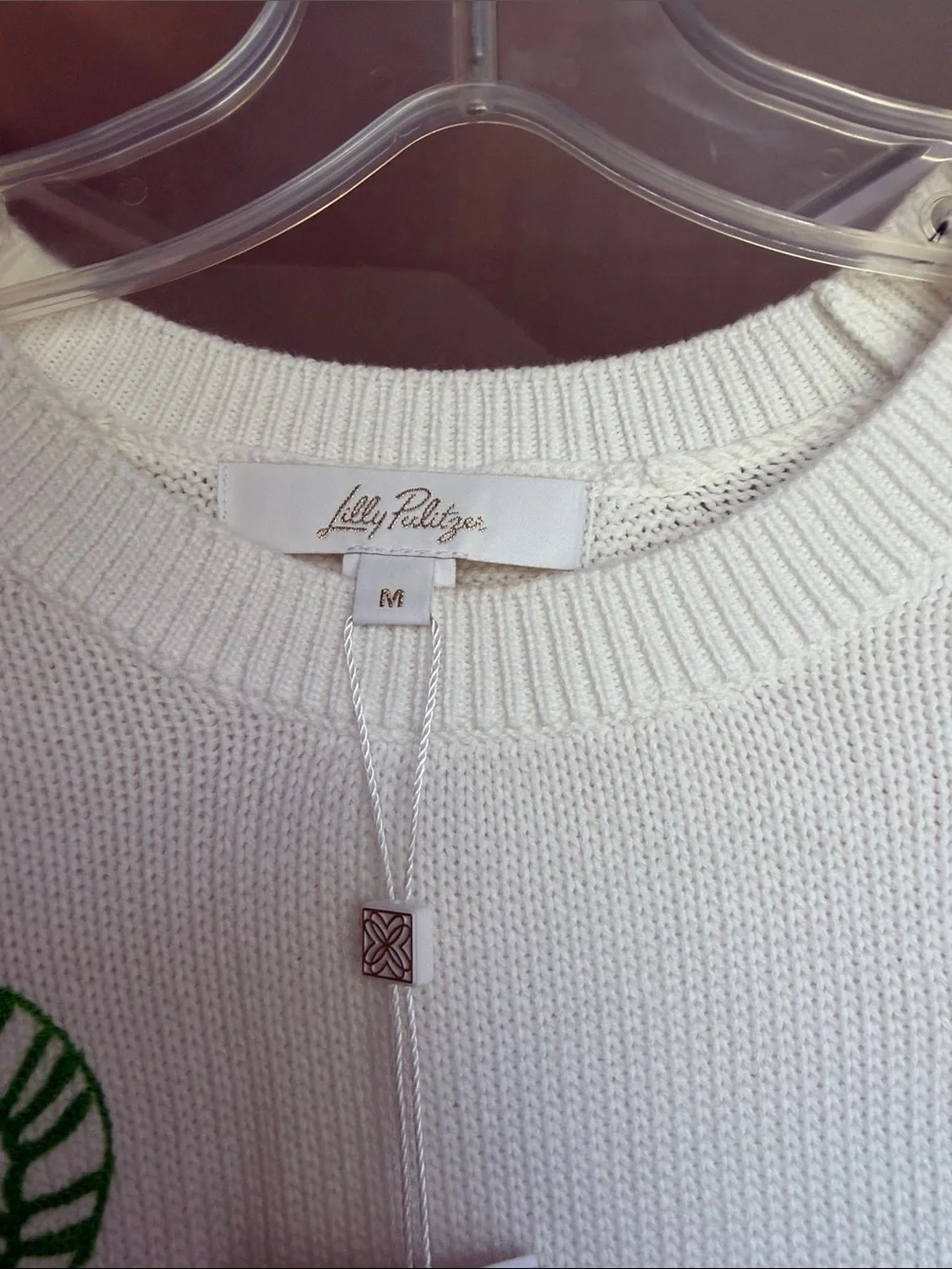 Lilly Pulitzer cream knit